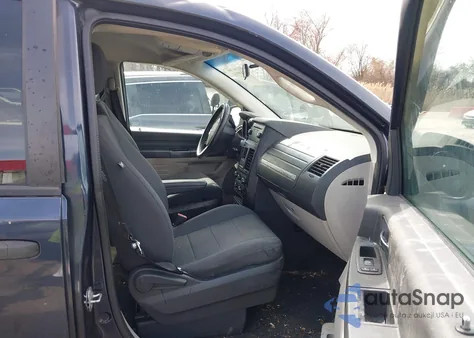 2008 Dodge Grand Caravan Se из США, поврежденный, VIN 2D8HN44HX8R797467